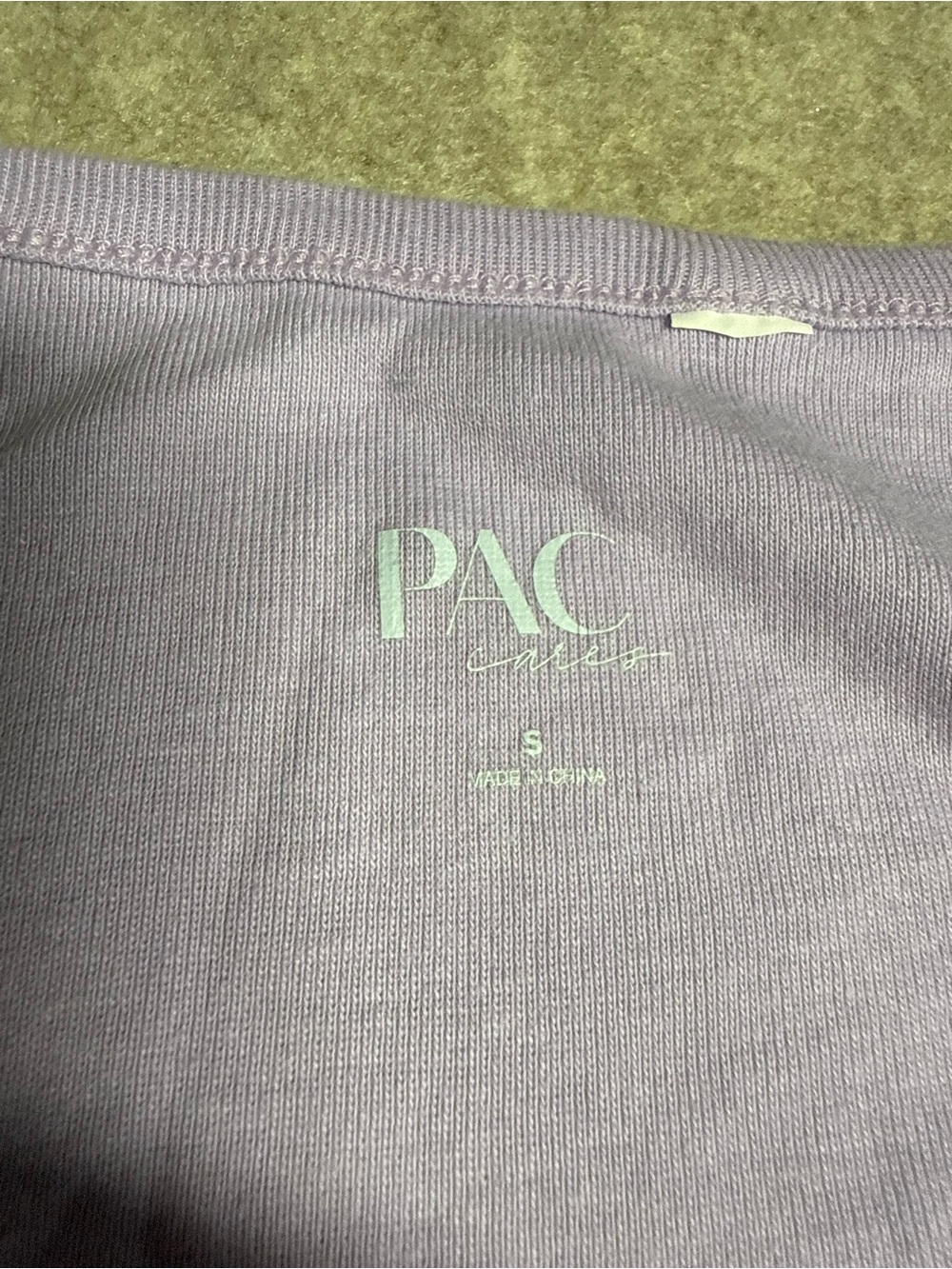 PacSun Light Lavender Snap-Front Rib Tank - Picture 3 of 6